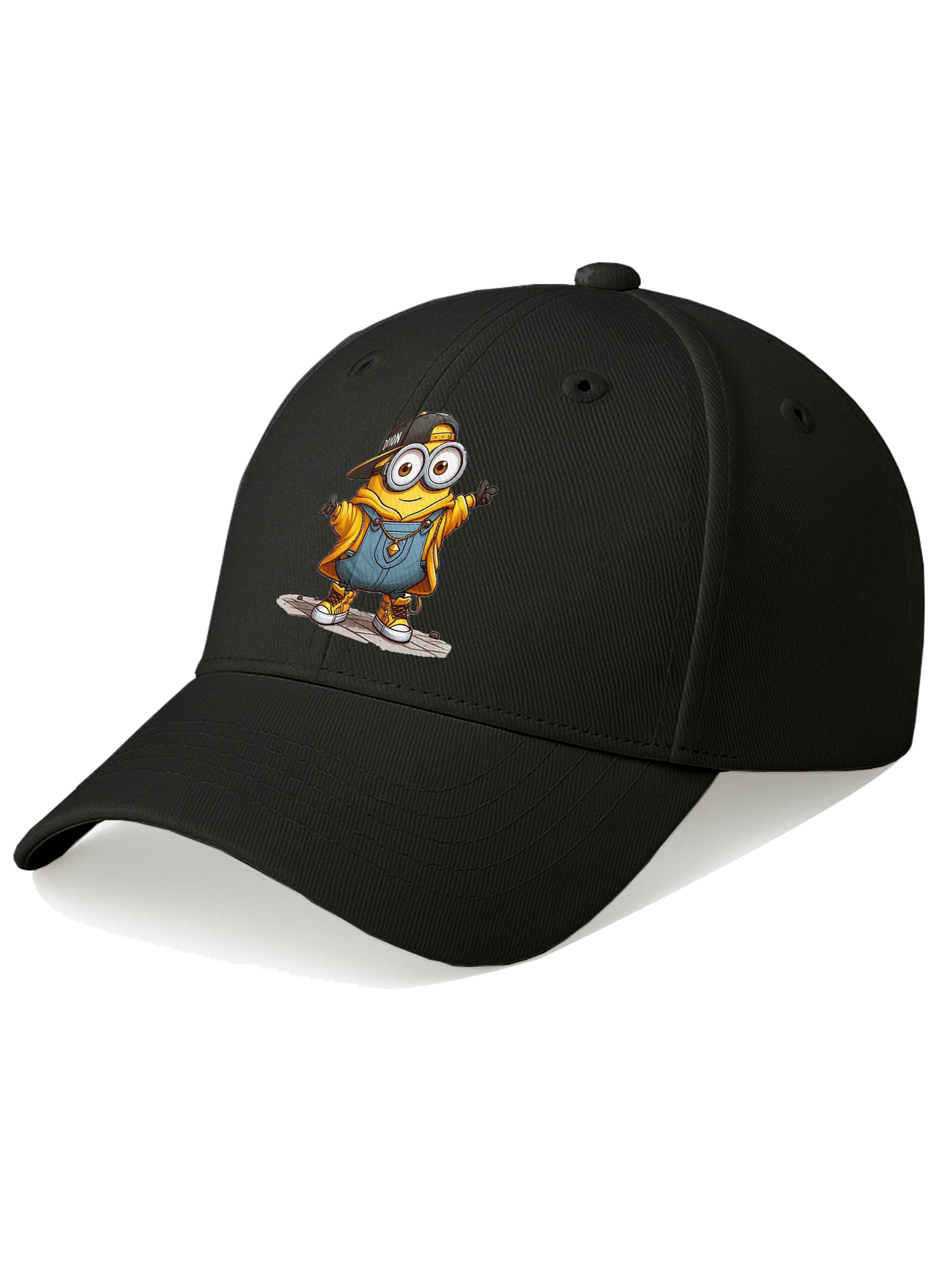 Cartoon Printed Baseball Cap for Men & Women Adjustable Unisex Casual Cap