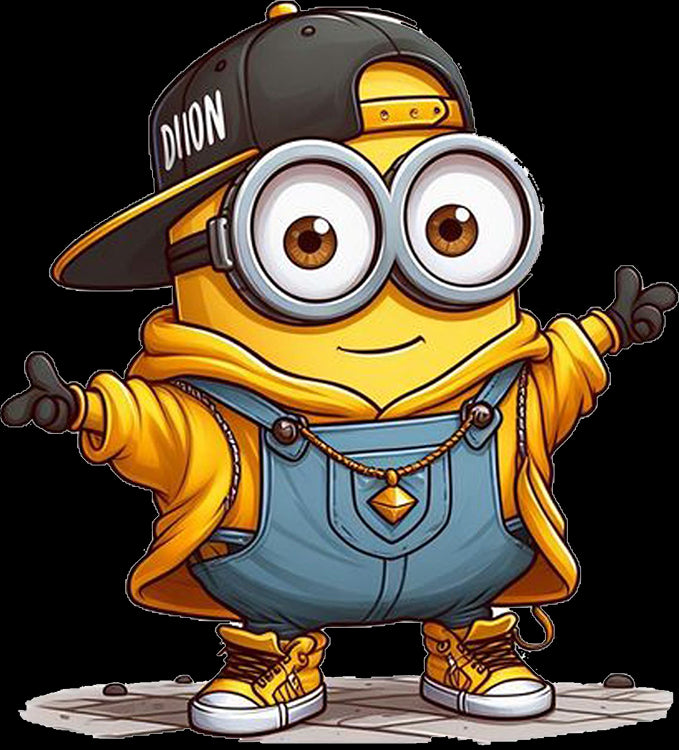 Cartoon Printed Baseball Cap for Men & Women Adjustable Unisex Casual Cap