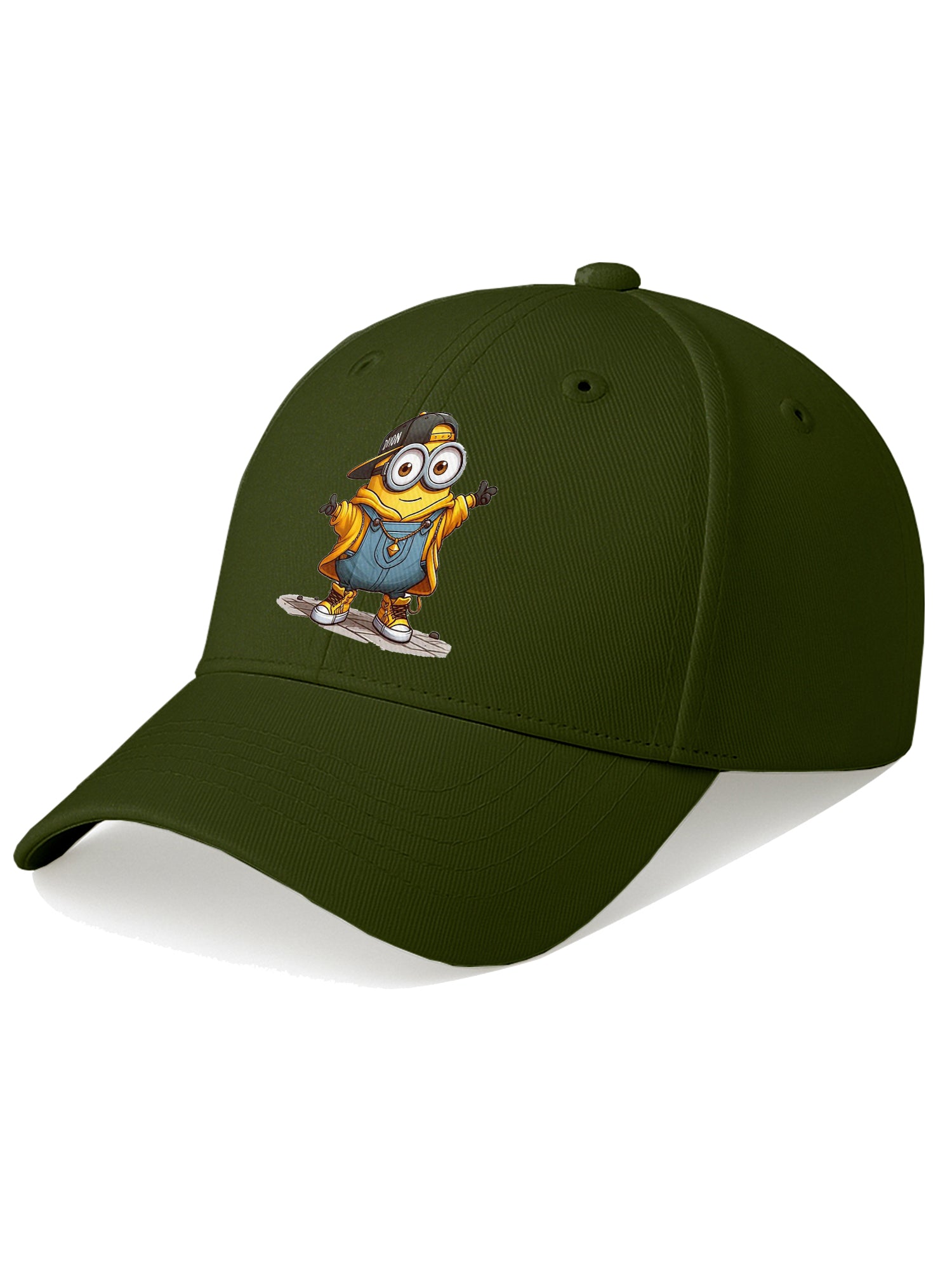 Cartoon Printed Baseball Cap for Men & Women Adjustable Unisex Casual Cap