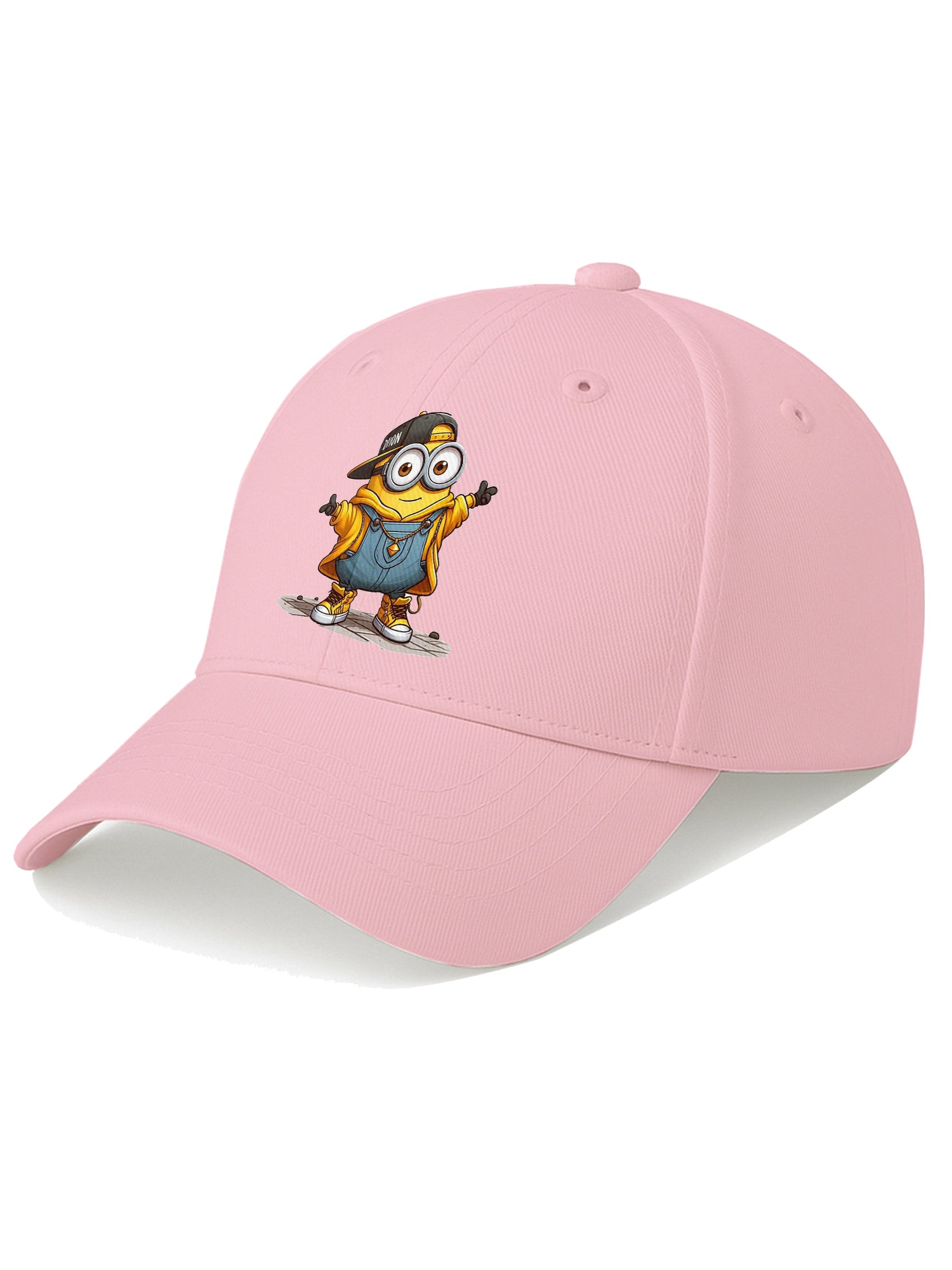 Cartoon Printed Baseball Cap for Men & Women Adjustable Unisex Casual Cap