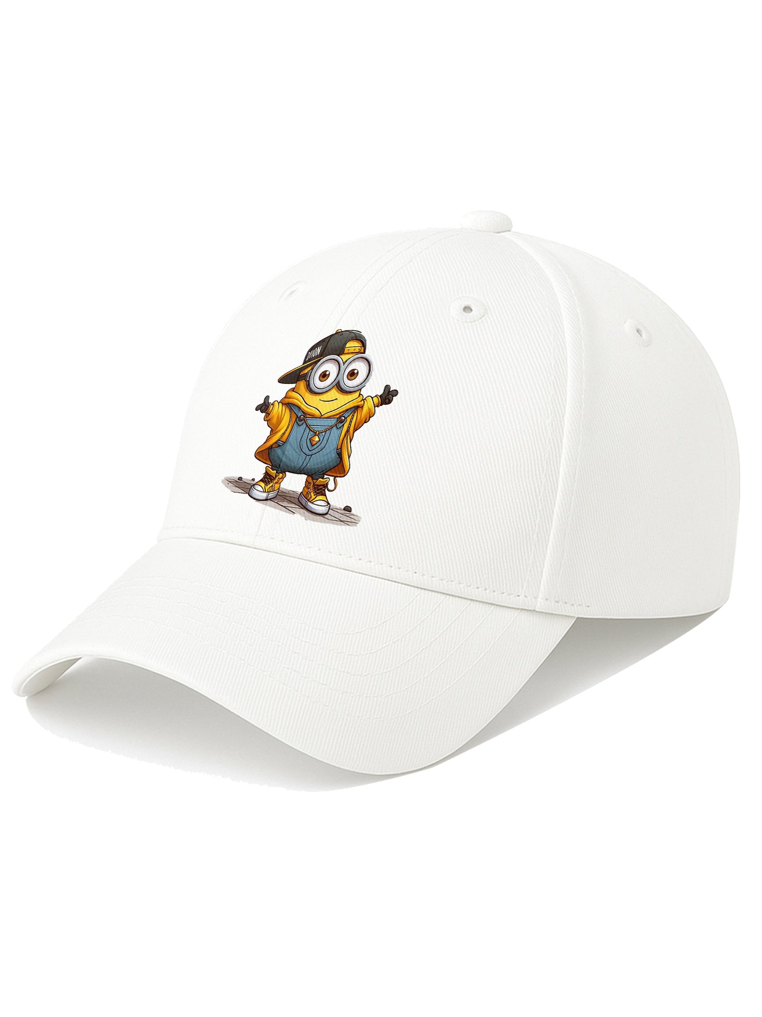Cartoon Printed Baseball Cap for Men & Women Adjustable Unisex Casual Cap