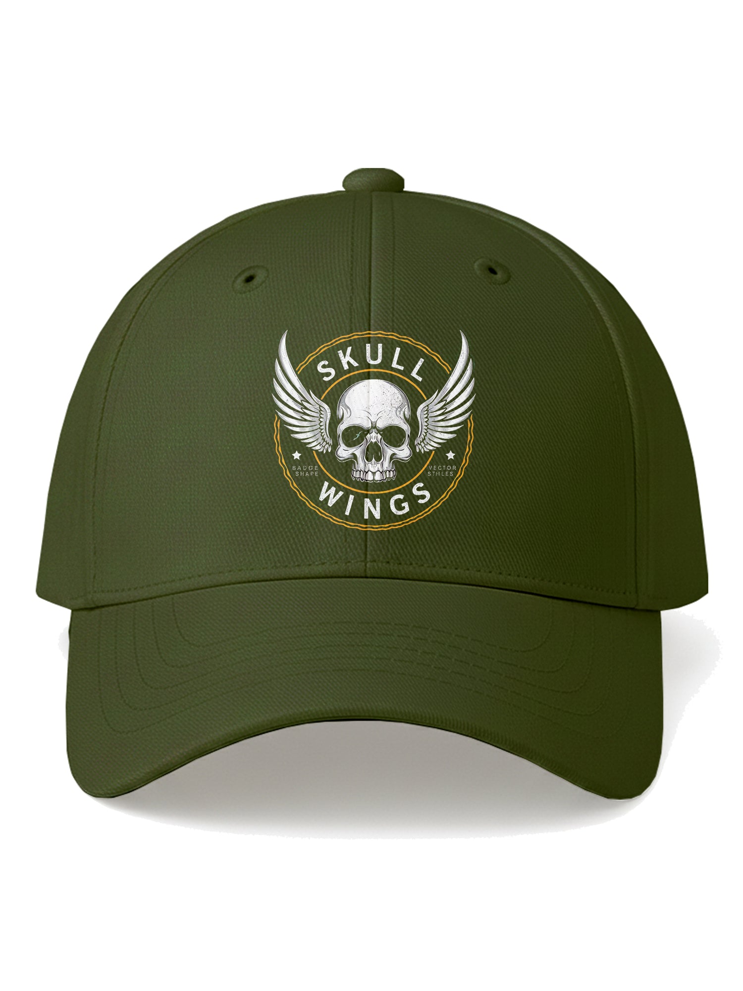 Skull Wings Printed Baseball Cap for Men & Women Adjustable Unisex Casual & Streetwear Cap