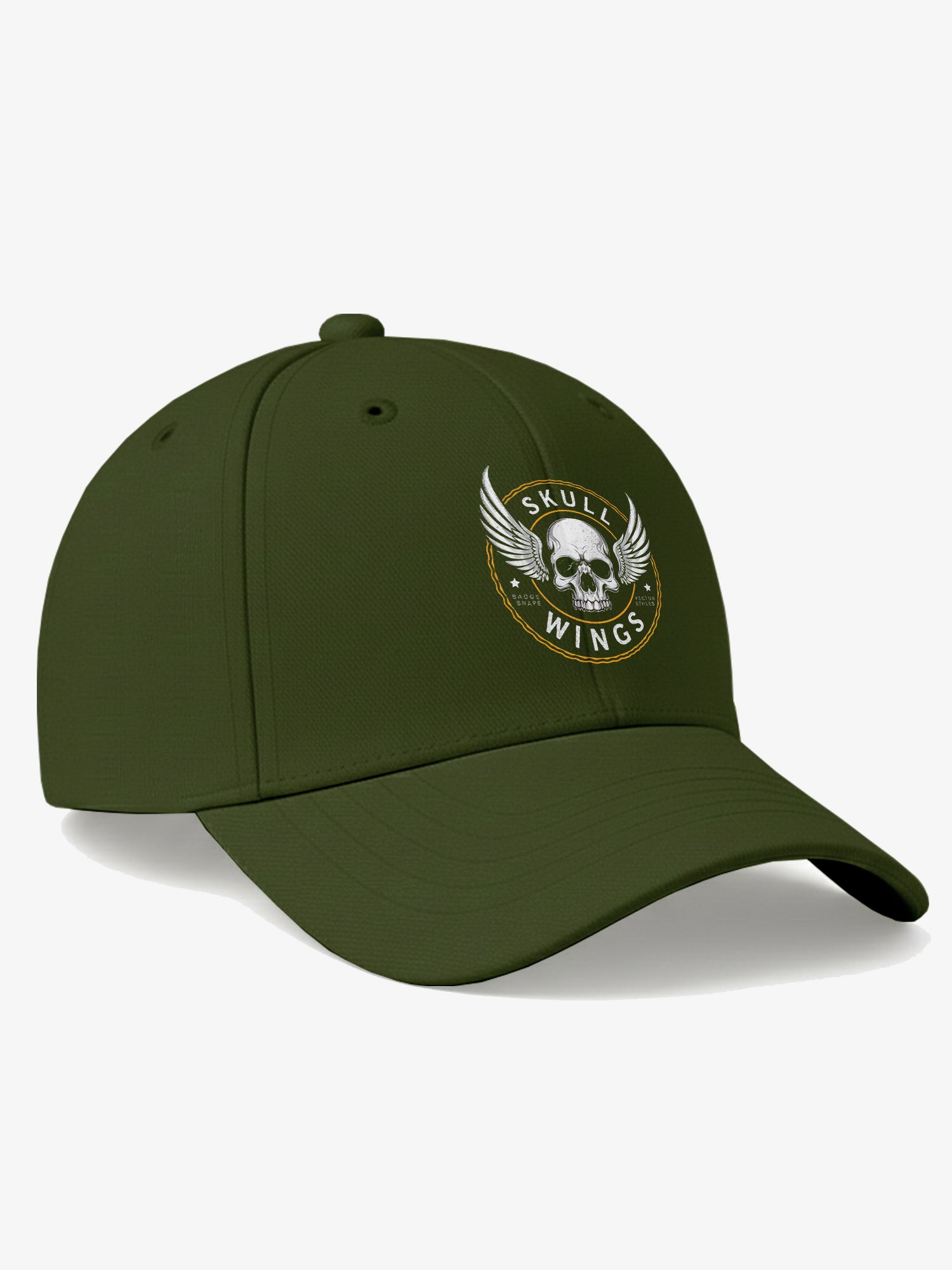 Skull Wings Printed Baseball Cap for Men & Women Adjustable Unisex Casual & Streetwear Cap