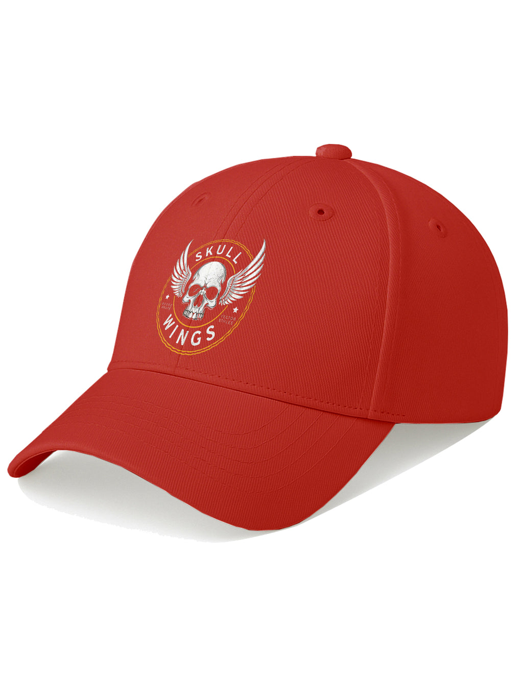 Skull Wings Printed Baseball Cap for Men & Women Adjustable Unisex Casual & Streetwear Cap