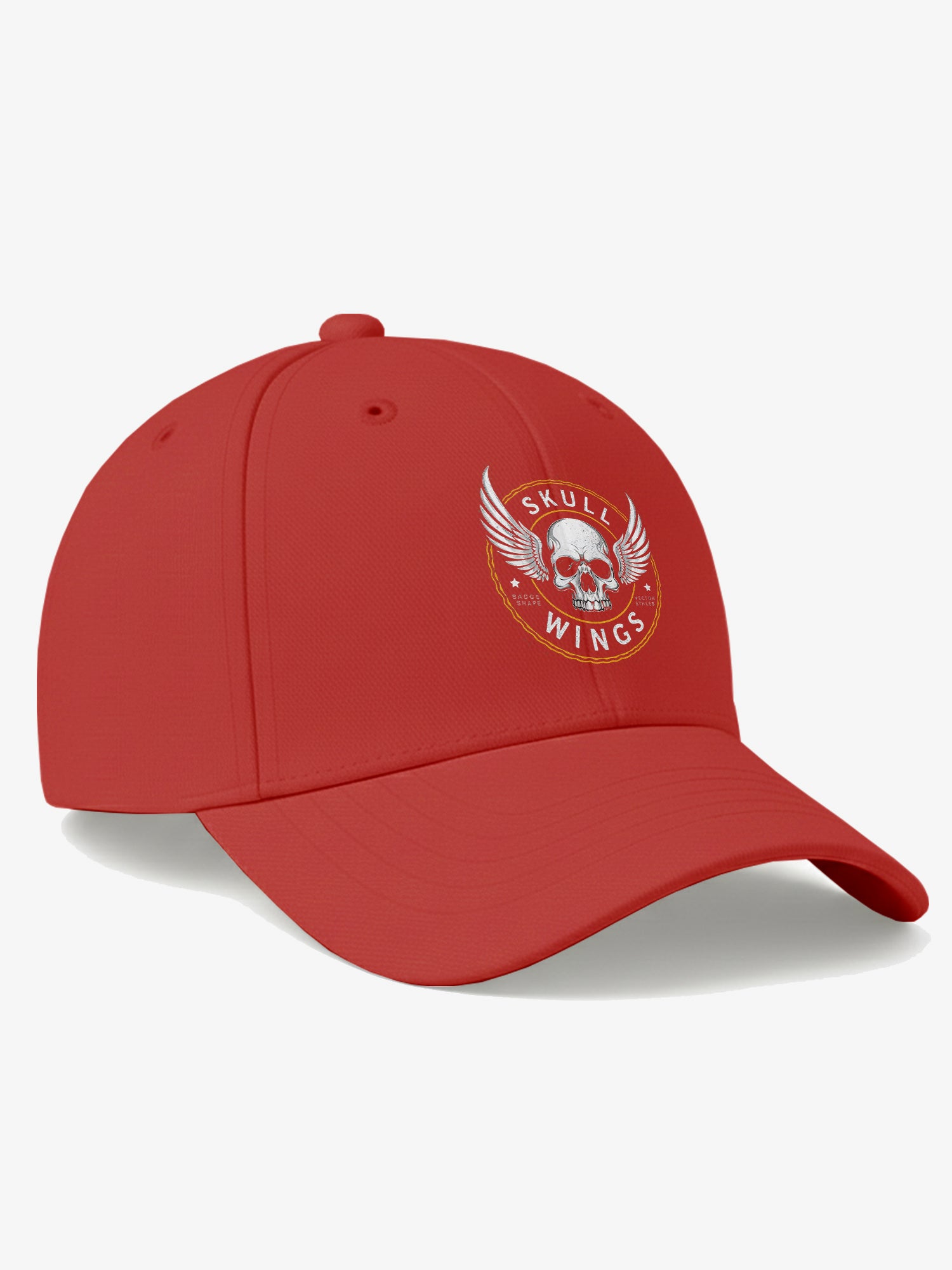 Skull Wings Printed Baseball Cap for Men & Women Adjustable Unisex Casual & Streetwear Cap