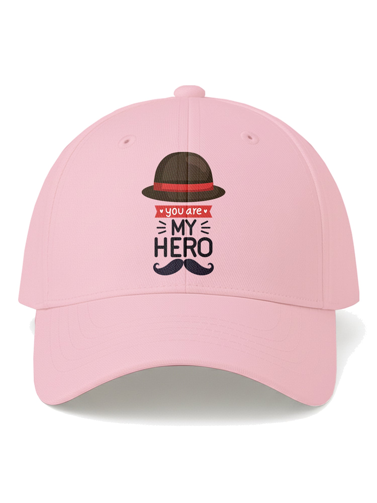 You Are My Hero Printed Baseball Cap Adjustable Unisex Casual Cap