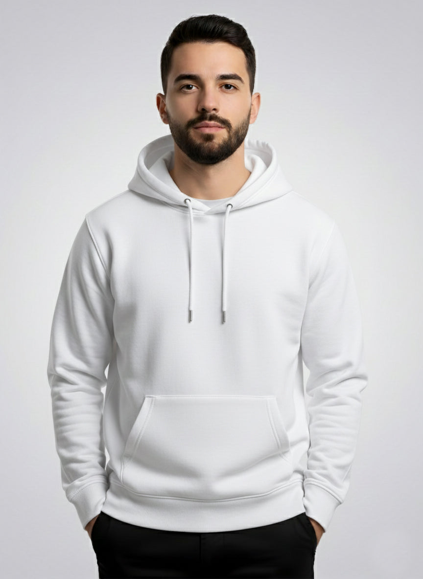 Men’s “Merry Christmas” Snowman Graphic Hoodie