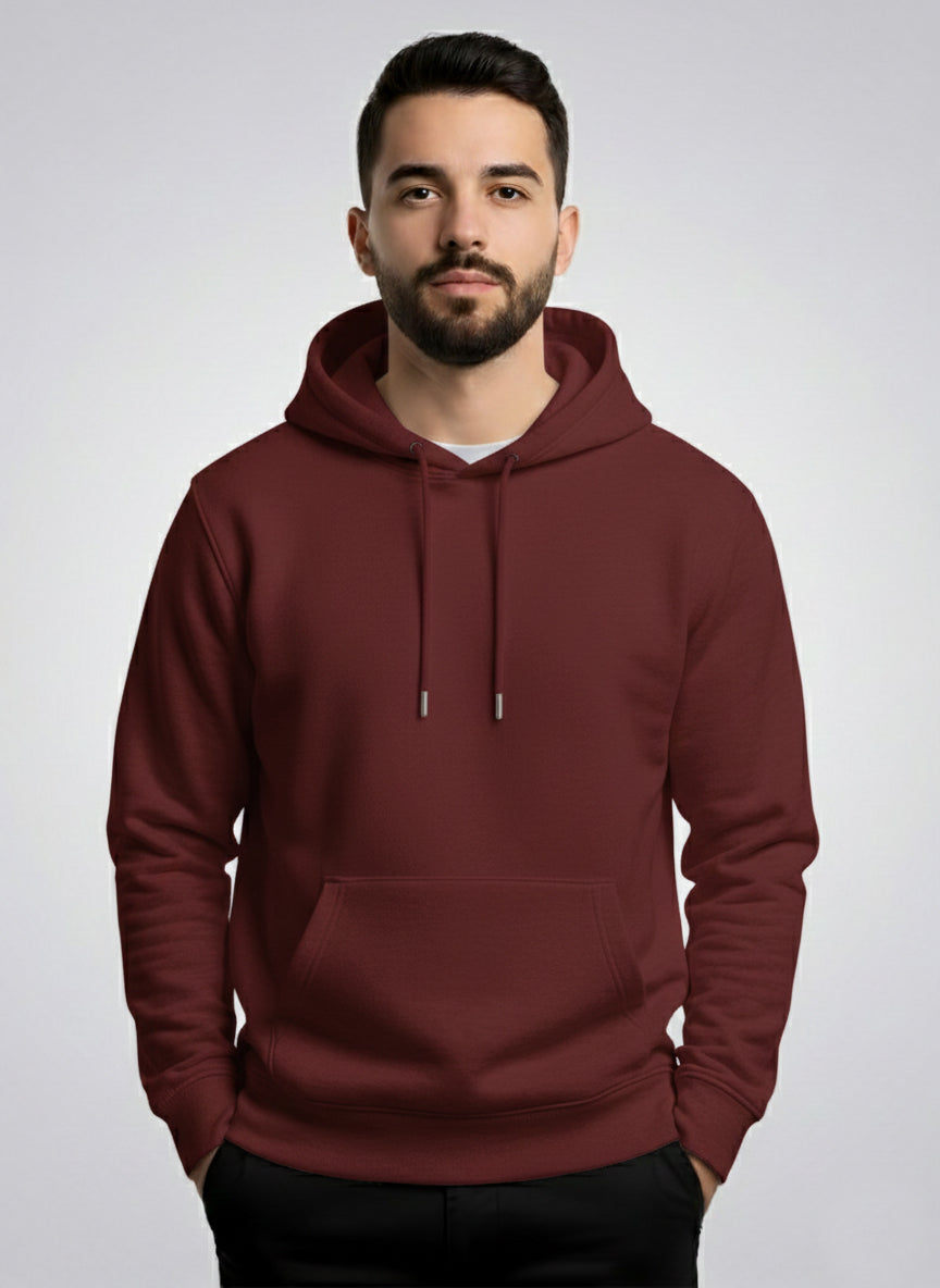 Men’s Christmas Hoodie – “Chillest Snowman” Festive Graphic Print