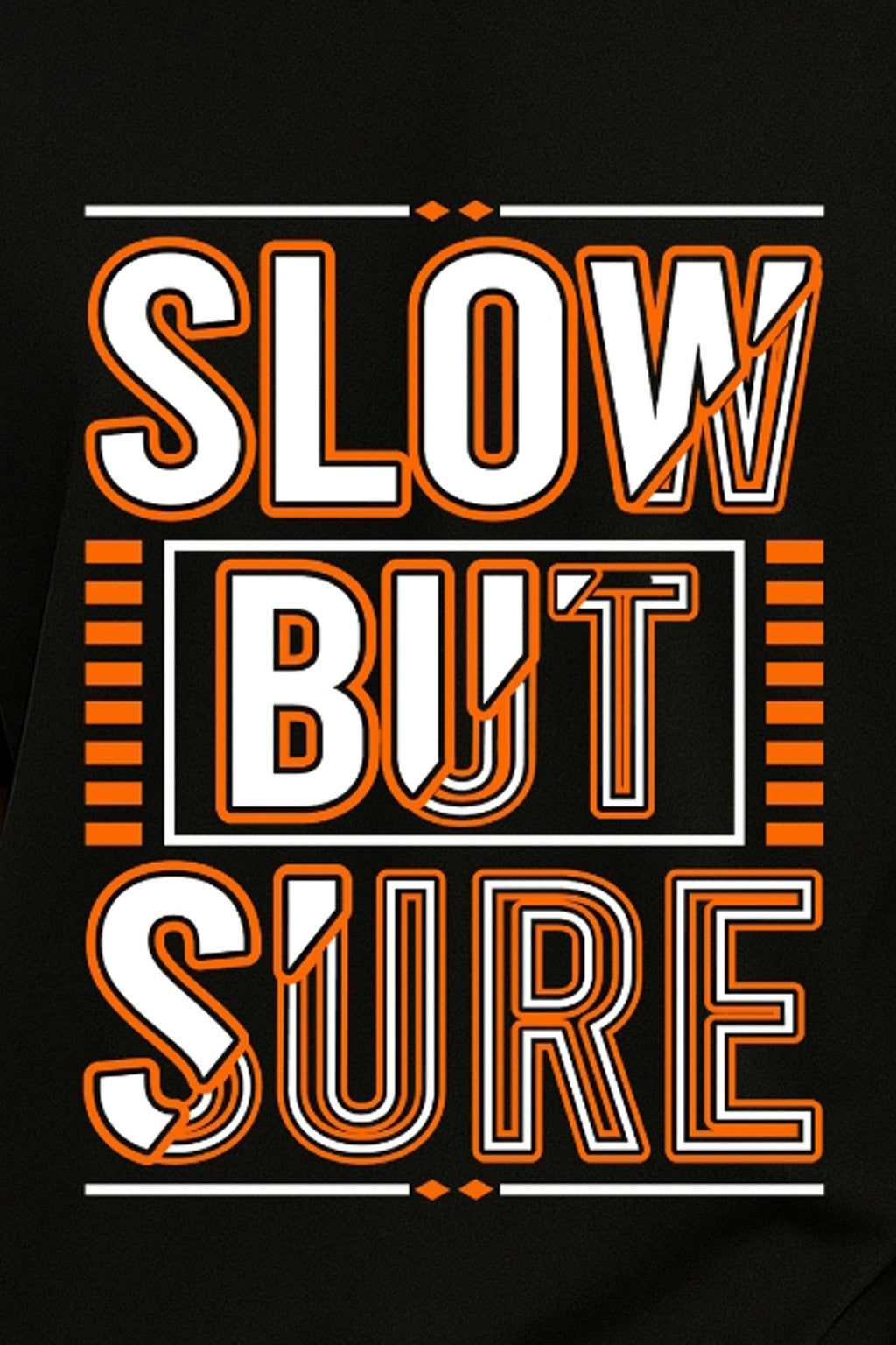 Men's Oversized Cotton Printed T-Shirt - Relaxed Fit Streetwear Style - Black