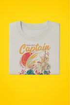 Men's Cotton Graphic Printed T-Shirt - Classic Crew Neck And Regular Fit Tees - Grey