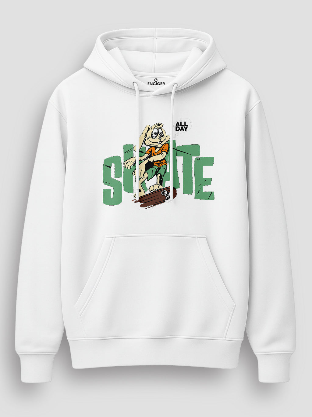 Premium Hoodies for Men - Trendy & Comfortable - White