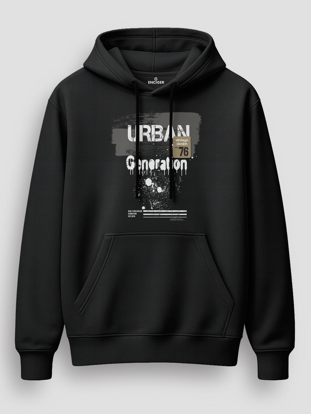 Premium Hoodies for Men - Trendy & Comfortable - Black