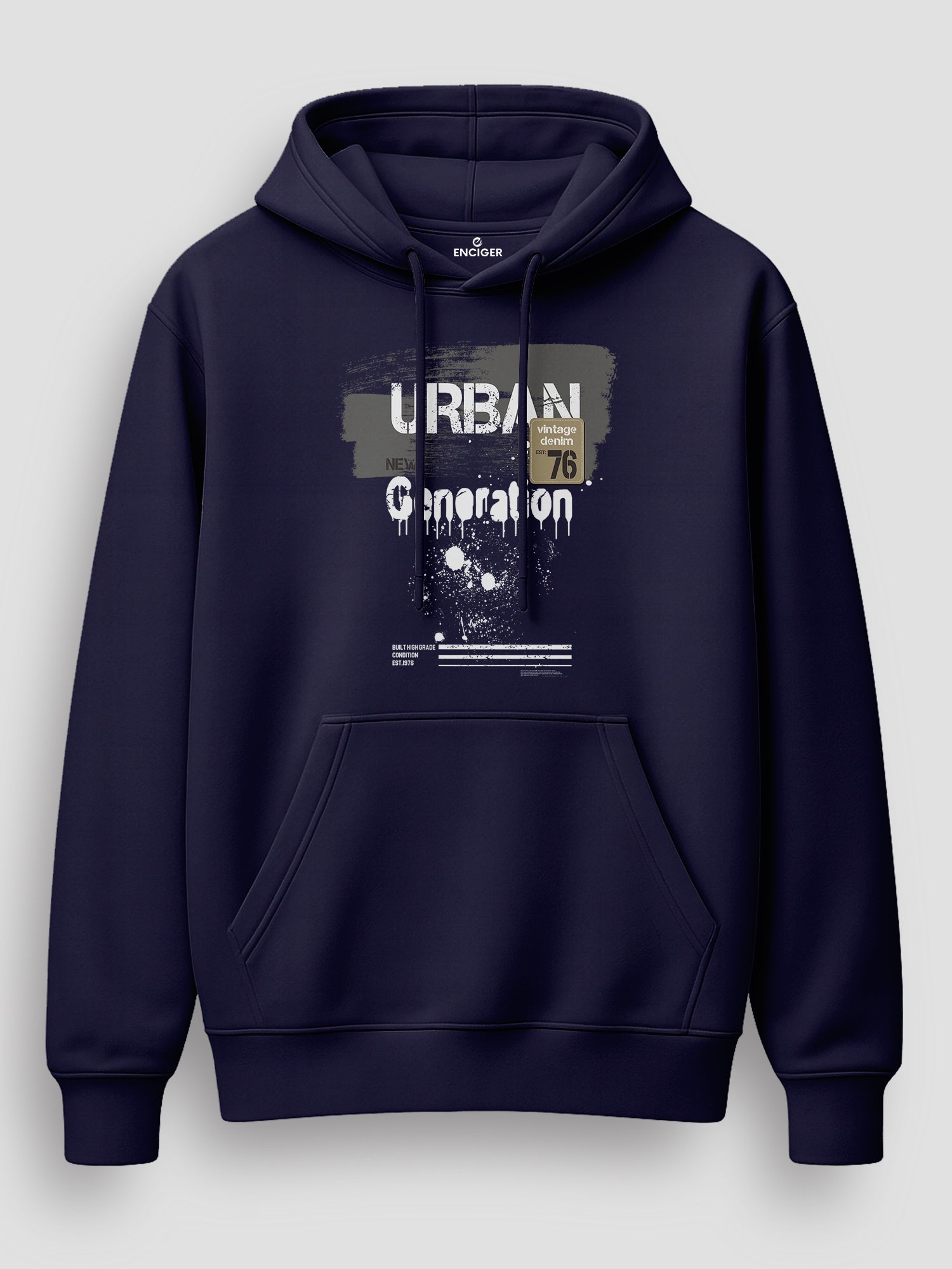 Premium Hoodies for Men - Trendy & Comfortable - Navy