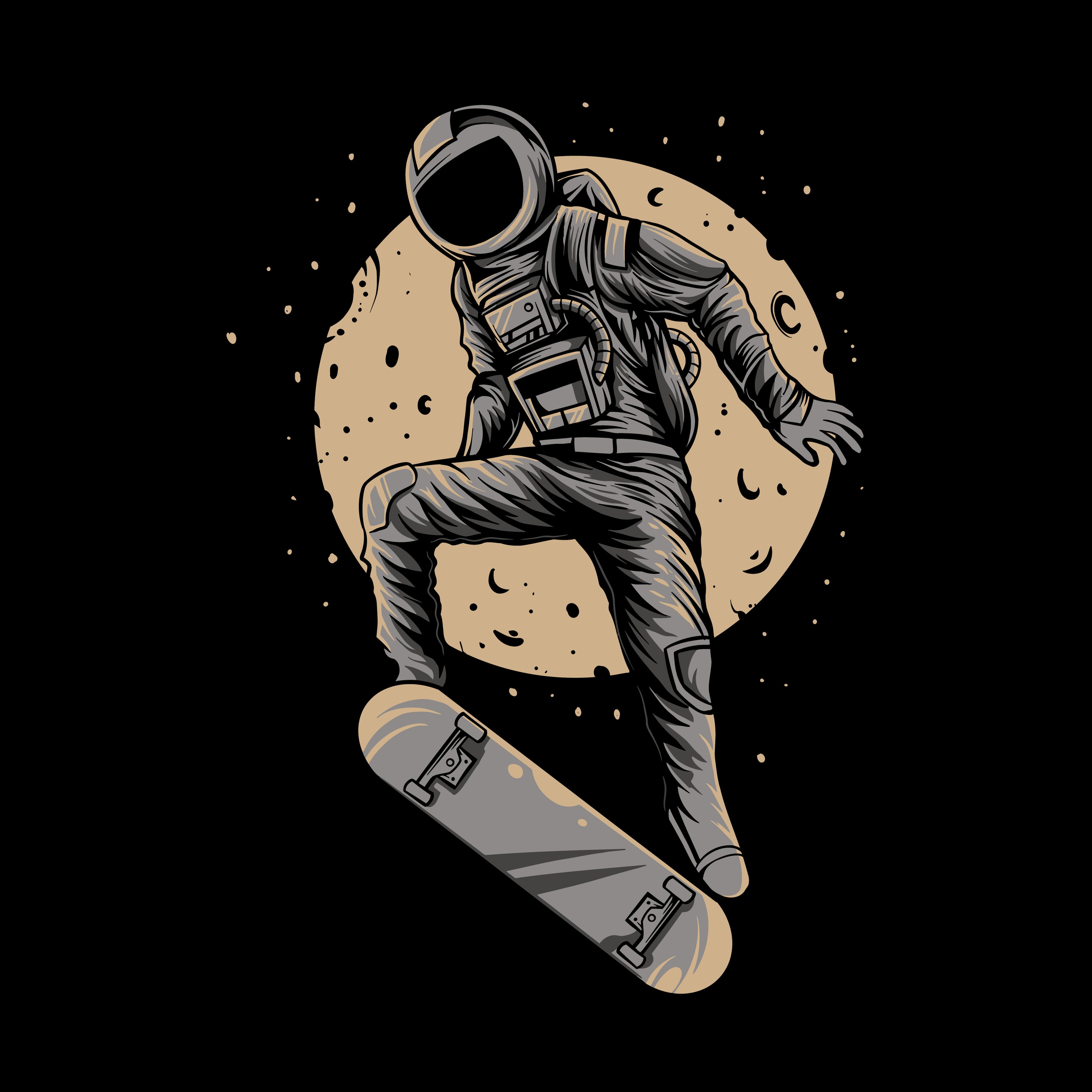 Everyday Wear Men’s Printed Sweatshirt Combo (Pack of 2) – “Never Give Up” Navy & “Astronaut Skateboard” Black Sweatshirt | Winter Wear Pullover - Navy Black