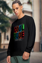 Durable Cotton Men’s Printed Sweatshirt Combo (Pack of 2) – “Trouble Maker” Navy & “Cool Dude New York” Black Sweatshirt | Stylish Winter Wear Pullover - Navy Black