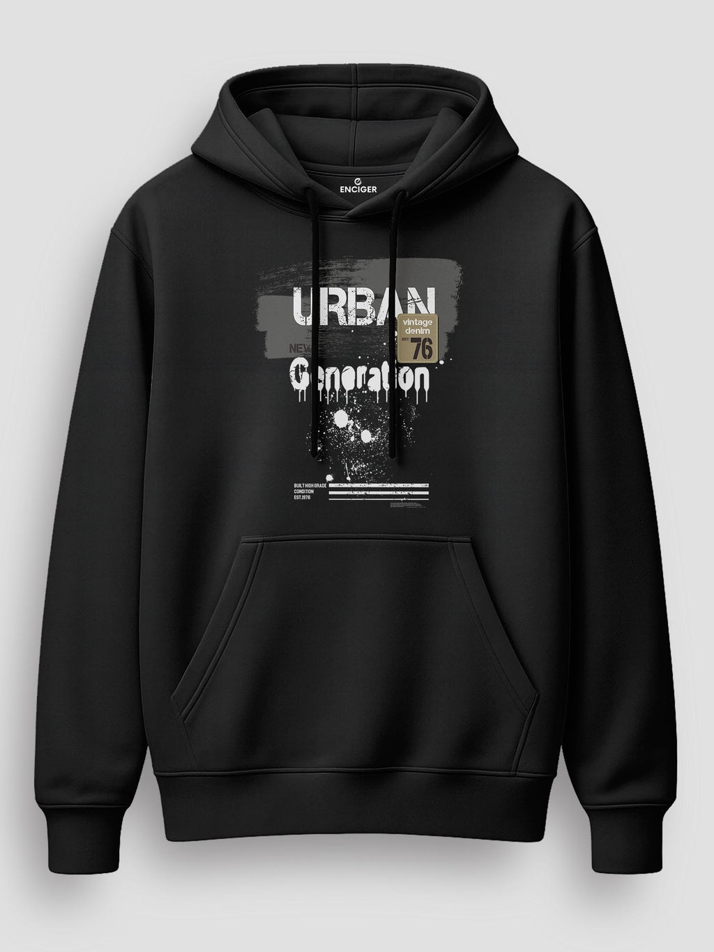 Premium Hoodies for Men - Trendy & Comfortable - Black